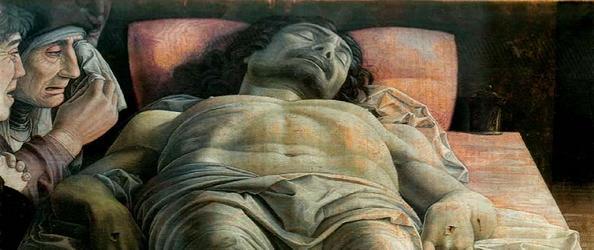 Cristo morto Mantegna