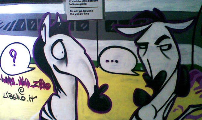 Graffiti Zebre Stazione Rifredi