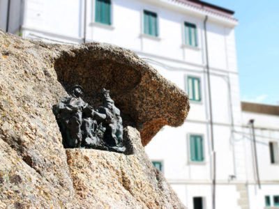 Particolare della Piazza Sebastiano Satta